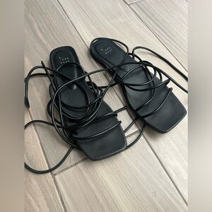 A New Day/Target wrap around sandals